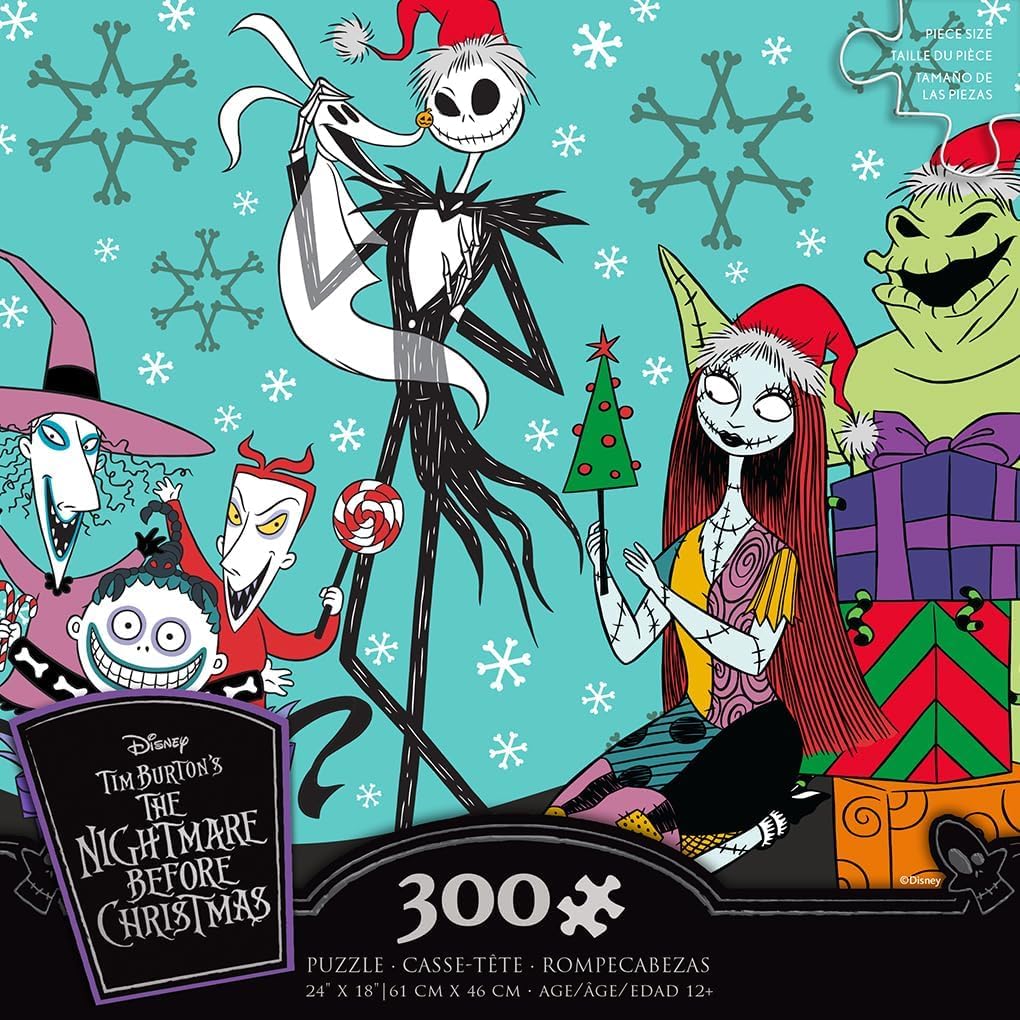 Disney Nightmare Before Christmas Party - 300 Large Piece Puzzle