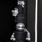 Disco Ball Cake Topper Mirror Balls Cake Decorations with Silver Stars Cake Topper for 70s 80s Disco Dance Saturday Night Fever Birthday Supplies
