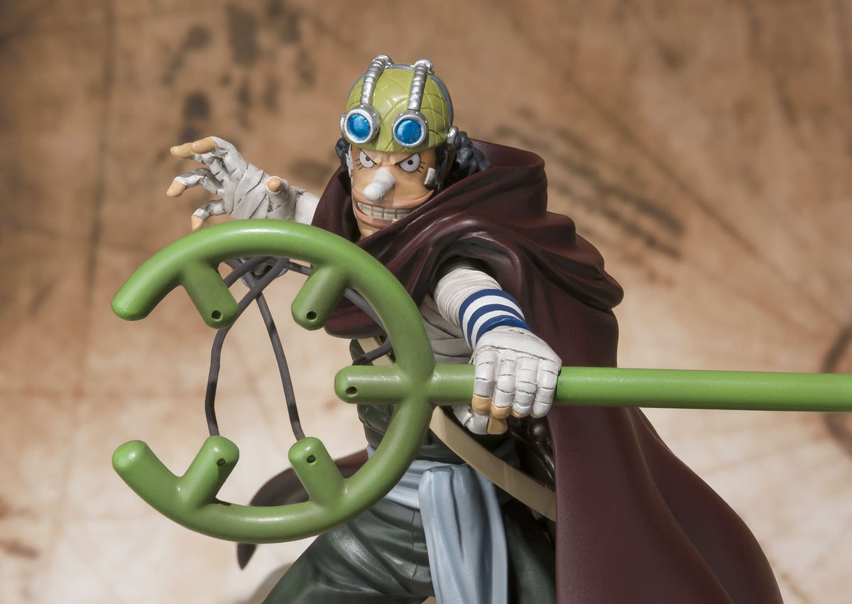 TAMASHII NATIONS Bandai Battle Version One Piece Figuarts Zero Sogeking Action Figure