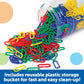 Learning Resources Link 'N' Learn Links - 500 Pieces, Ages 3+, Preschool Supplies, Toddler Toys, Math Manipulatives