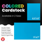 Hygloss Yellow Bright Colored Cardstock - 8.5x11-Inch, 90 Sheets, 65 lb/ 176 gsm, Fade-Resistant, Acid-Free Color Card Stock Paper