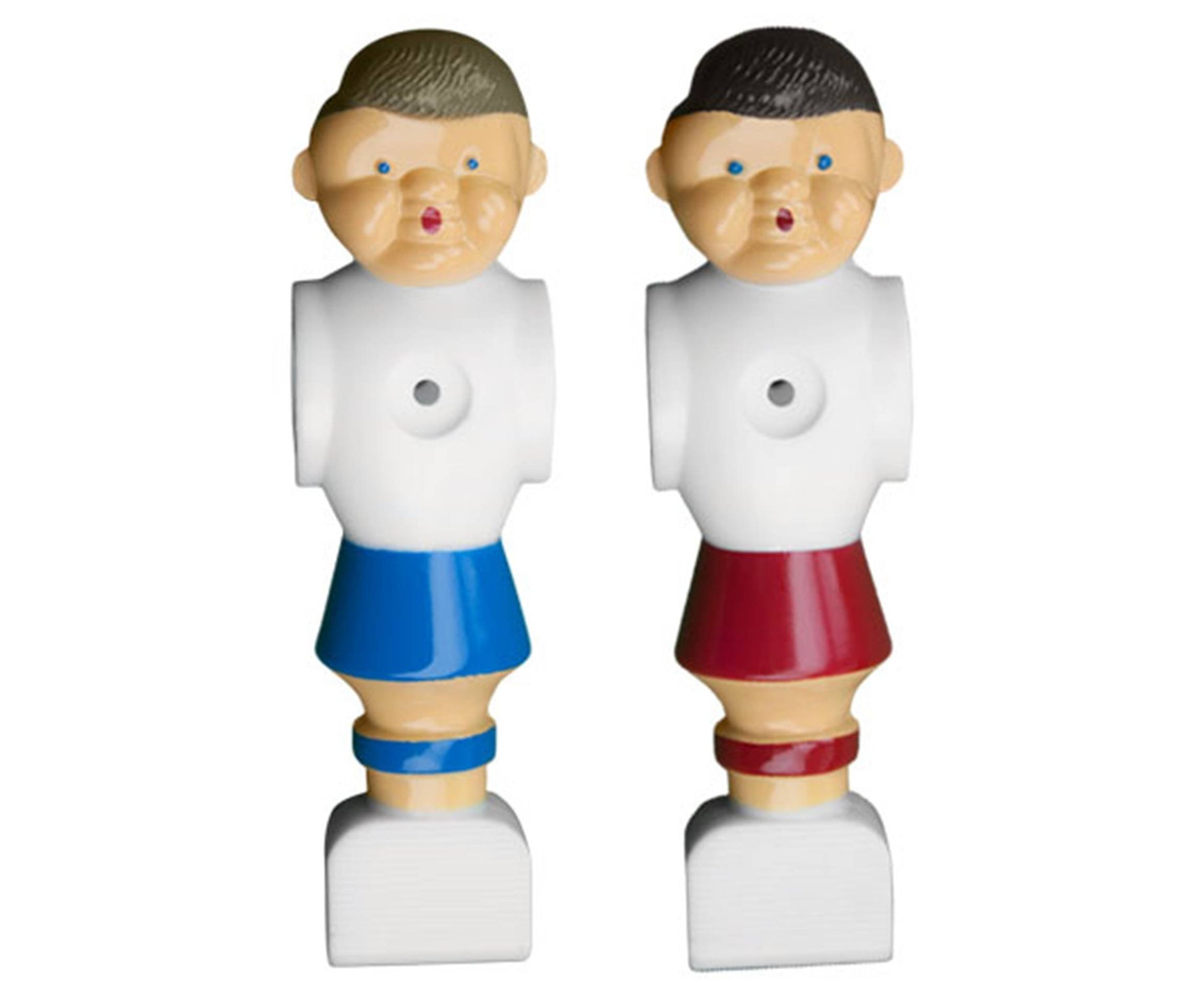 CSG Pair of Traditional Replacement Foosball Players - RED & Blue