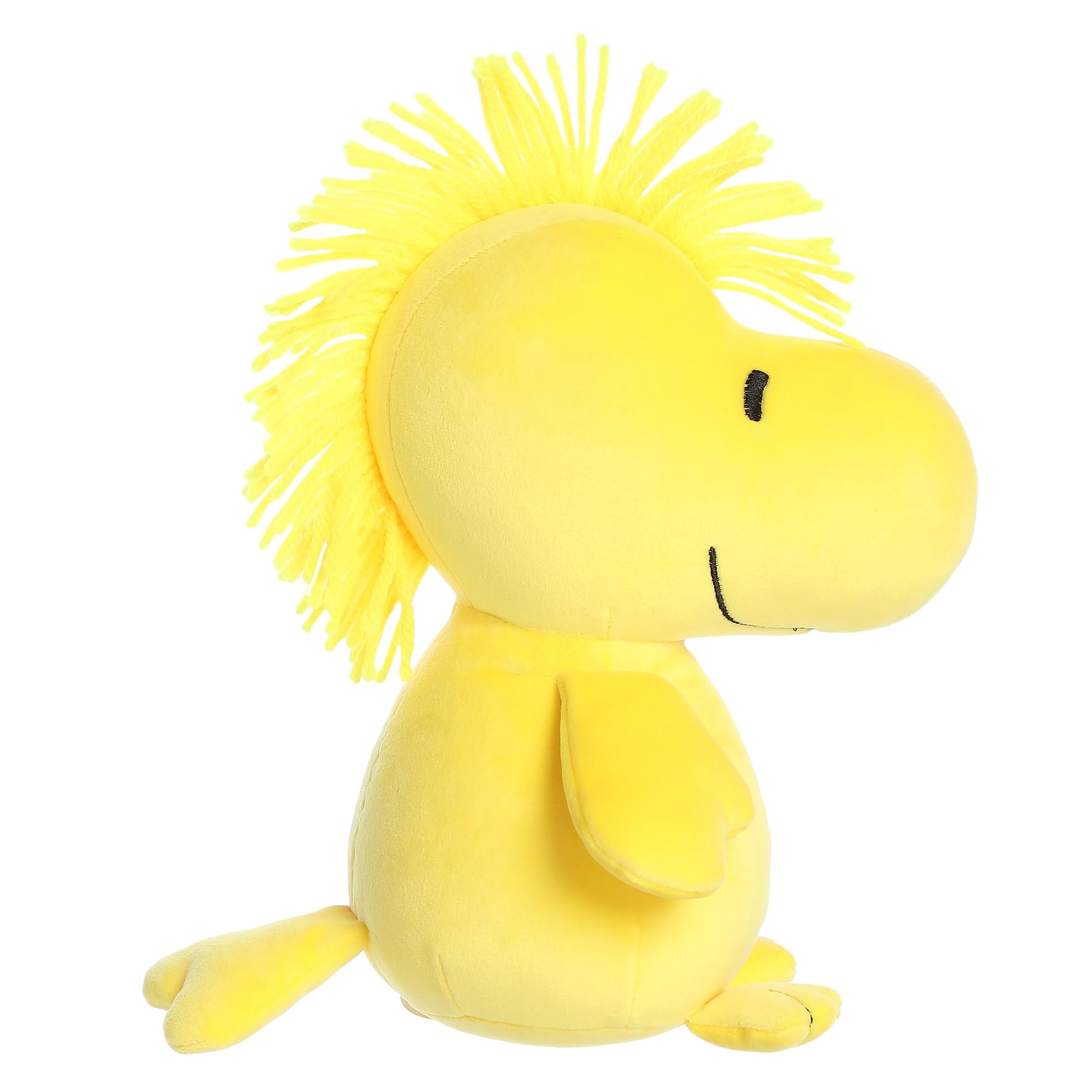 Aurora® Adorable Peanuts® Squishy Woodstock Stuffed Animal - Officially Licensed Toys for All Snoopy Fans - Nostalgic Gift for Adults and Birthday