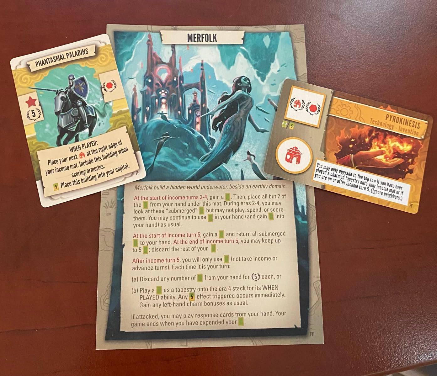 Stonemaier Games: Tapestry: Fantasies & Futures Expansion by Chris Scaffidi & Mike Young | Add to Tapestry | New Civilizations, Cards, & Cities |