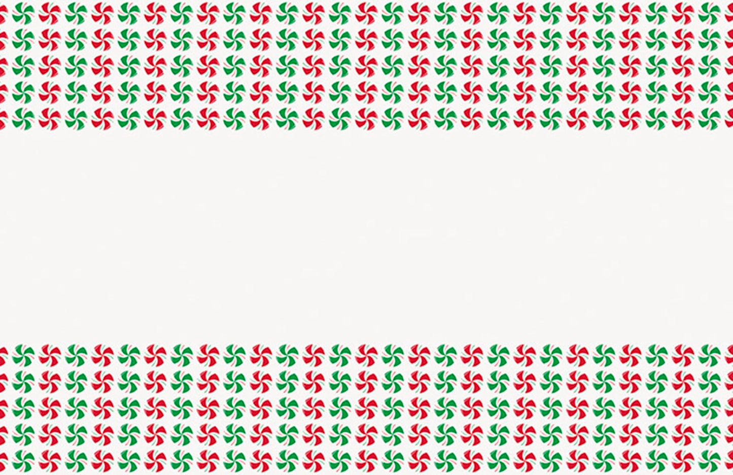 Unique Peppermint Christmas Disposable Tablecover