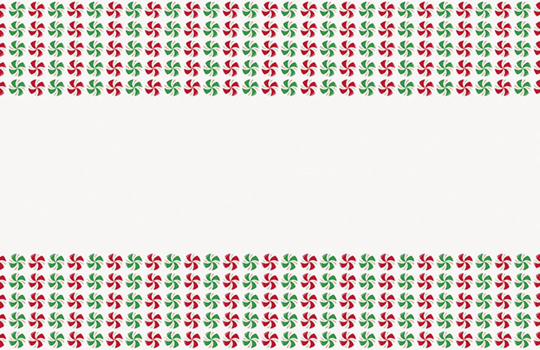 Unique Peppermint Christmas Disposable Tablecover
