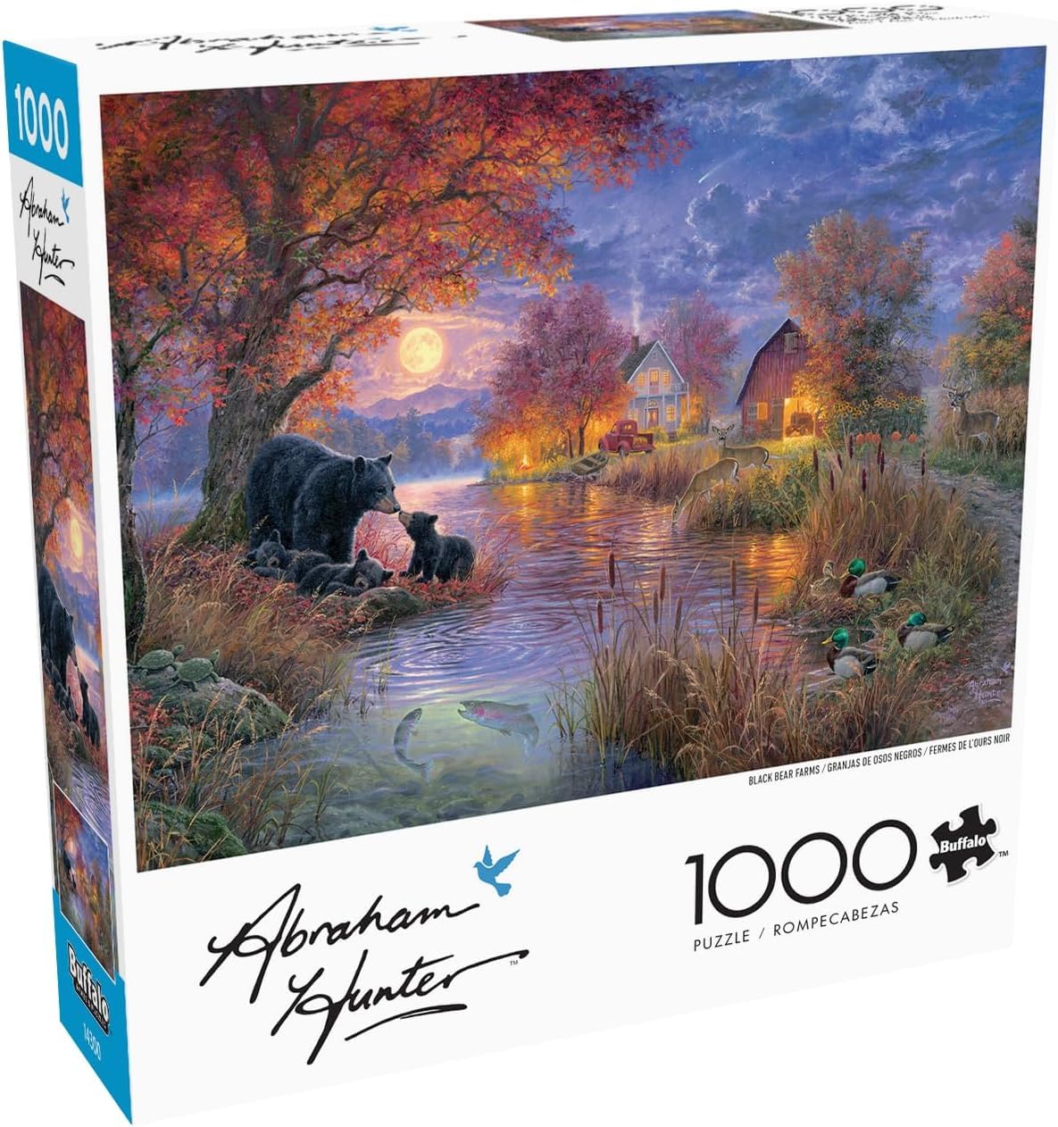 Buffalo Games - Black Bear Farms - 1000 Piece Jigsaw Puzzle for Adults