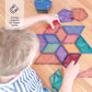 CONNETIX Magnetic Tiles Pastel Shape Expansion Pack, 48 Pieces