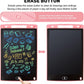 LCD Writing Tablet, 2 Packs Drawing Pads for Kids 3 4 5 6 Years Old 8.5 Inch Colorful Lines Doodle Scribble Boards Educational Toys for Boys Girls