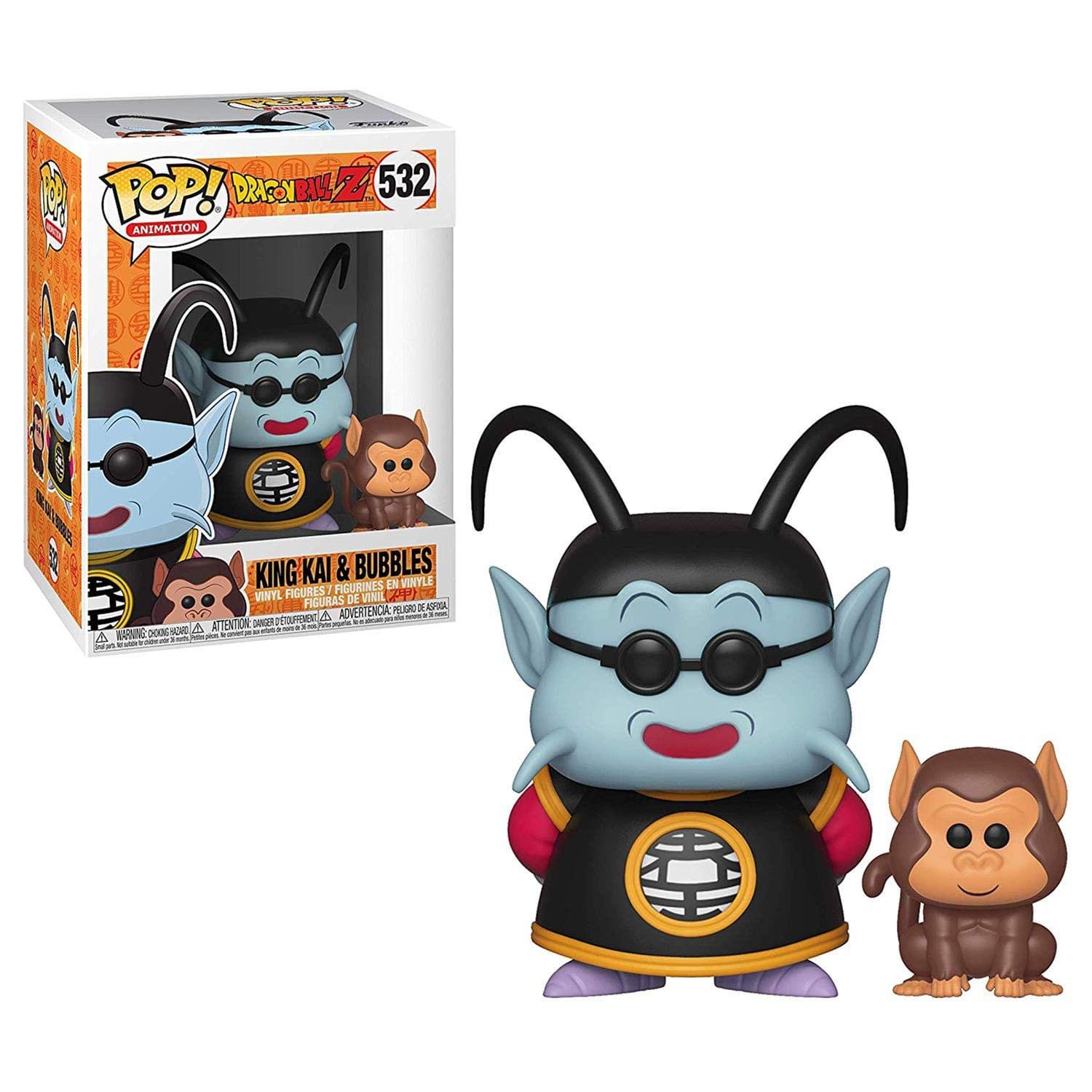 Funko POP! & Buddy: Dragon Ball Z - King Kai & Bubbles