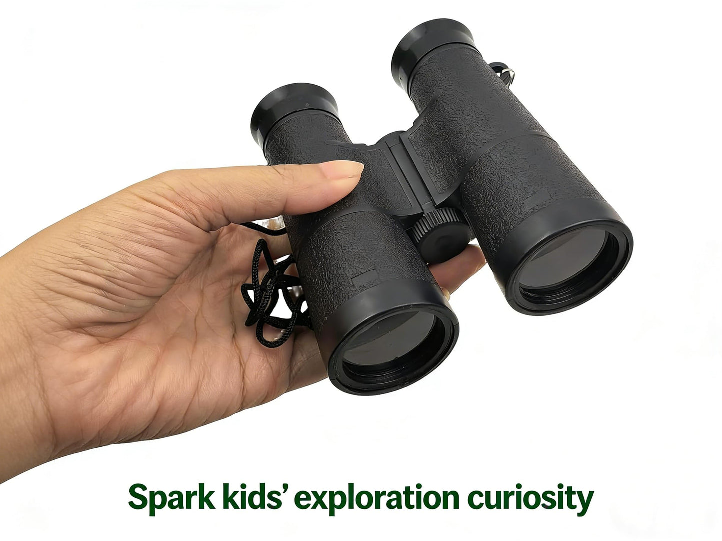 MAGIKON Toy Binoculars with Neck String, 4.6x3.5in Kids Exploration