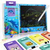 DKQFOO 2-in-1 LCD Writing Tablet & Talking Flash Cards for Kids