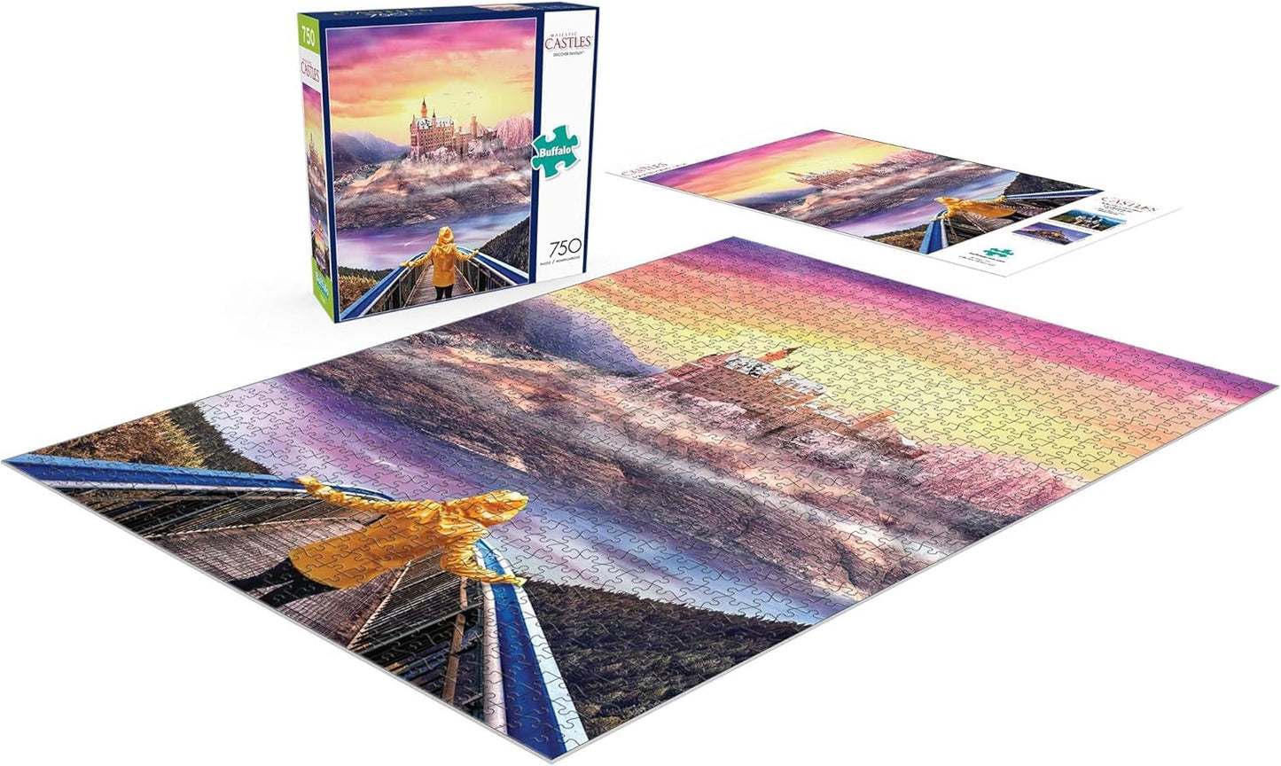 Buffalo Games - Discover Fantasy - 750 Piece Jigsaw Puzzle for Adults