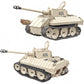General Jim's Military Series WW2 Building Blocks Toy Set - German Army Leopard VK-1602 Reconnaissance Battle Tank Building Blocks Set