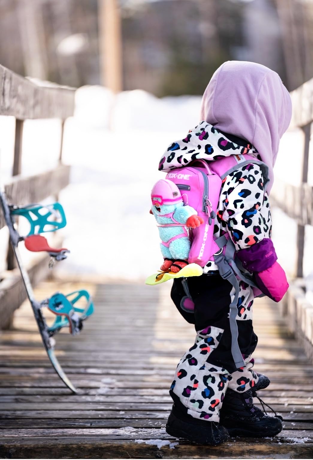 MDXONE YETI Snowboard Plush Toy (Maddie)