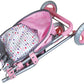 Twin Baby Dolls in Twin Jogger Stroller