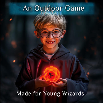 A Magical Glow-in-the-Dark Outdoor Game: Wizards & Werewolves: | 4-10 Players | Camping Games | Scavenger Hunt | Outdoor Toys for Kids 8-12+ | Teen