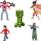 Mattel Minecraft Ultimate Movie Pack with 8 Action Figures & 8 Accessories Including 4-inch Steve & Creeper, Collectible Toy Set