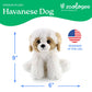 The Petting Zoo Havanese Dog Stuffed Animal Plushie, Gifts for Kids, Dog Plush Toy 9 inches
