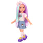 Glitter Girls - 14-Inch Fashion Doll - Blue Eyes & Blue Hair - Bow, Clips, and Colorful Outfit - 3+ Years - Luma