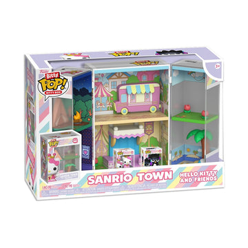 Funko Pop! Bitty Boxes: Sanrio - SanrioTown - Hello Kitty™ and Badtz-Maru - Collectable Vinyl Figure - Gift Idea - Official Merchandise - Toys for