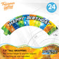 Treasures Gifted Officially Licensed BEYBLADE BURST Cake Topper Set - (1) BEYBLADE Cake Topper & (24) BEYBLADE Cupcake Topper & Wrappers - BEYBLADE