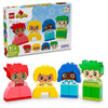 LEGO DUPLO My First Big Feelings & Emotions Interactive Toy, Colored Building Bricks and 4 Characters, Social and Emotional Play for Preschoolers, 1