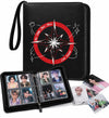 SKZ Photocard Binder 400 Pockets, Kpop Photocard Holder Album with 50 Removable Sleeves, Photo Card Binder for Fans, Waterproof 4-Pocket Card