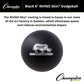Champion Sports Rhino Skin Dodgeball , Black, 6 Inch