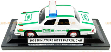 2003 Miniature Hess Patrol Car