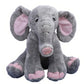 Stuffems Toy Shop Make Your Own Stuffed Animal Mini 8 Inch Trunks the Elephant with Embroidered Eyes Kit - No Sewing Required!