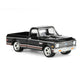 Greenlight 1/64 1972 Chevy Cheyenne C10 Short Bed, Black, Hobby Exclusive 30546