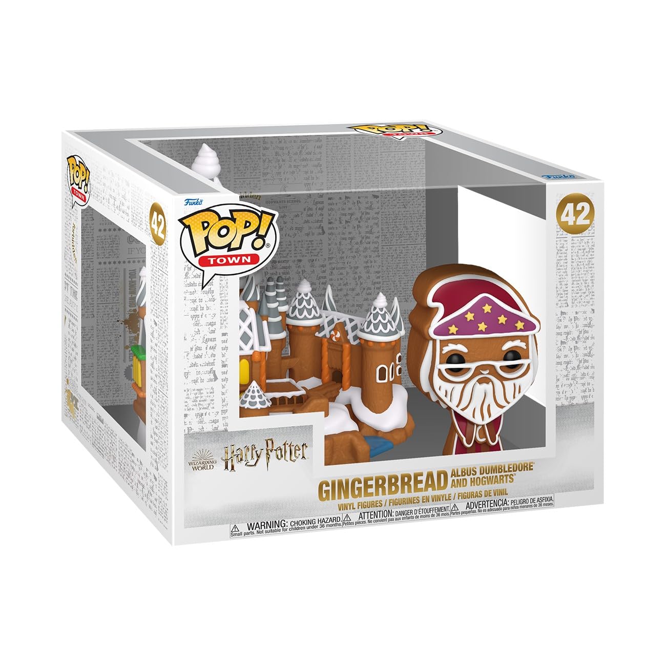 Funko POP! Town: Harry Potter - Albus Dumbledore & Hogwarts