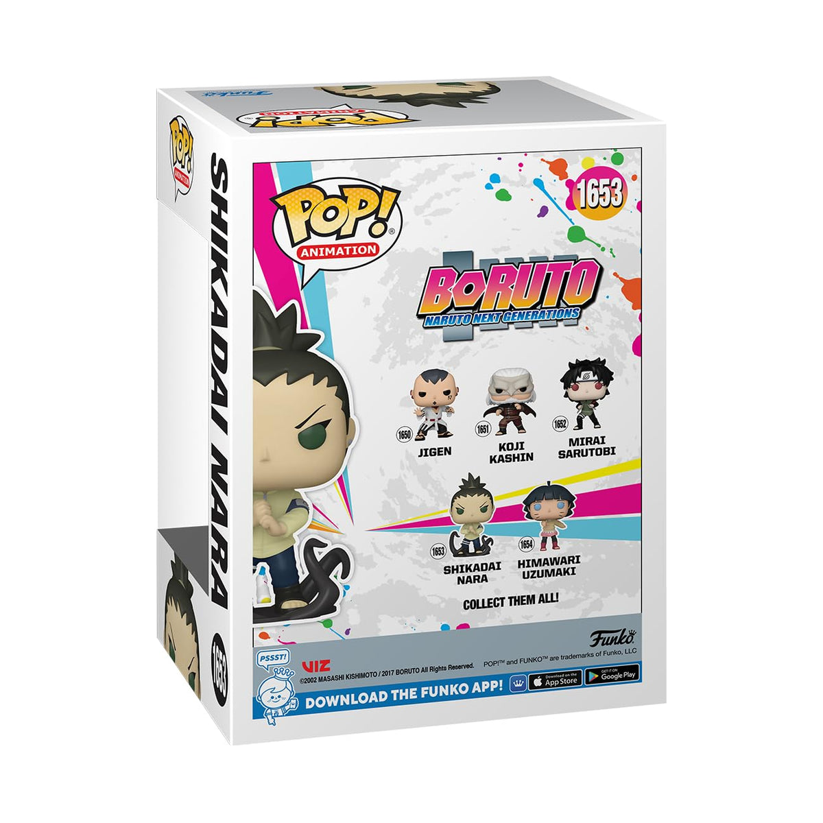 Funko POP! Animation: Boruto: Naruto Next Generations - Shikadai Nara