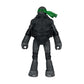 TMNT 5IN FIGURE WITH COMIC (BLACK WHITE & GREEN VARIANT) - MICHAELANGELO (BLACK WHITE & GREEN VARIANT)