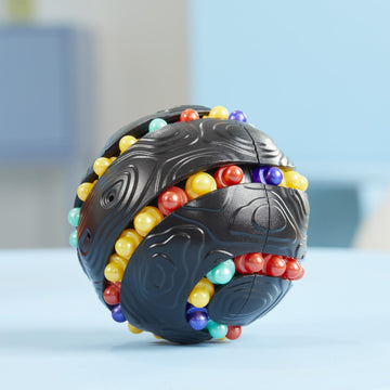 Atomix Game for Kids, Teens, and Adults | Brainteaser Puzzle Sphere Ball and Fidget Toy | Ages 7 and Up | 1 Player | Travel Games (English & French)
