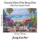 Sung Kim Art - Jigsaw Puzzle 1000 Piece for Adults (Coastal View II)