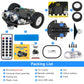Yahboom Microbit V2 Robot Intelligent Obstacle Avoidance Follow Makecode Graphical Programming Python Programming?with Microbit V2? Pre-Assembled