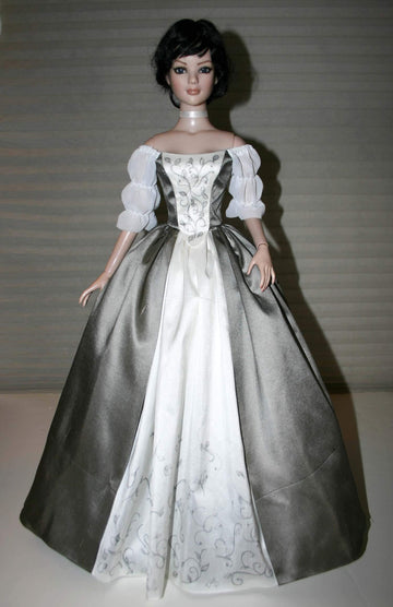 Outlander Wedding Dress Doll Clothes Printed Sewing Pattern for 22" American Models Dolls