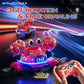 Remote Control Robot Crab Toy, Rechargeable With LED Lights And Music, Fast Crawling 360-Degree Stunt Rotation, 2.4GHz RC Robot Toys, 3 4 5 6 7 8 9 10
