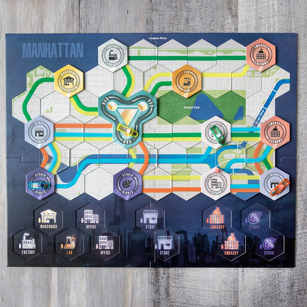 Bezier Games Maglev Metro , Black
