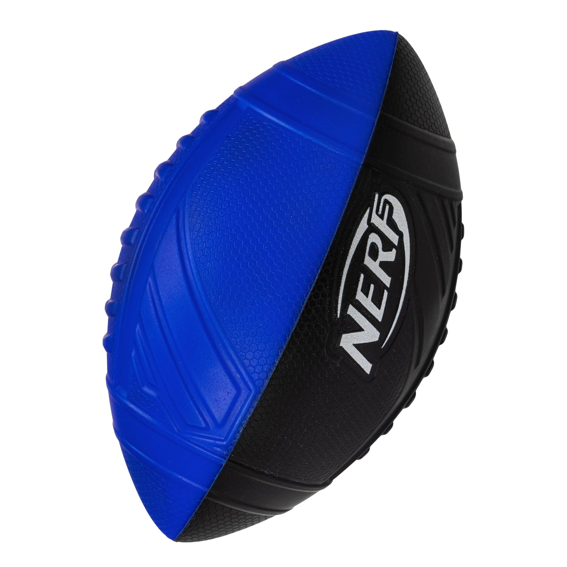 Franklin Sports NERF Pro Grip Youth Foam Football - Blue + Black