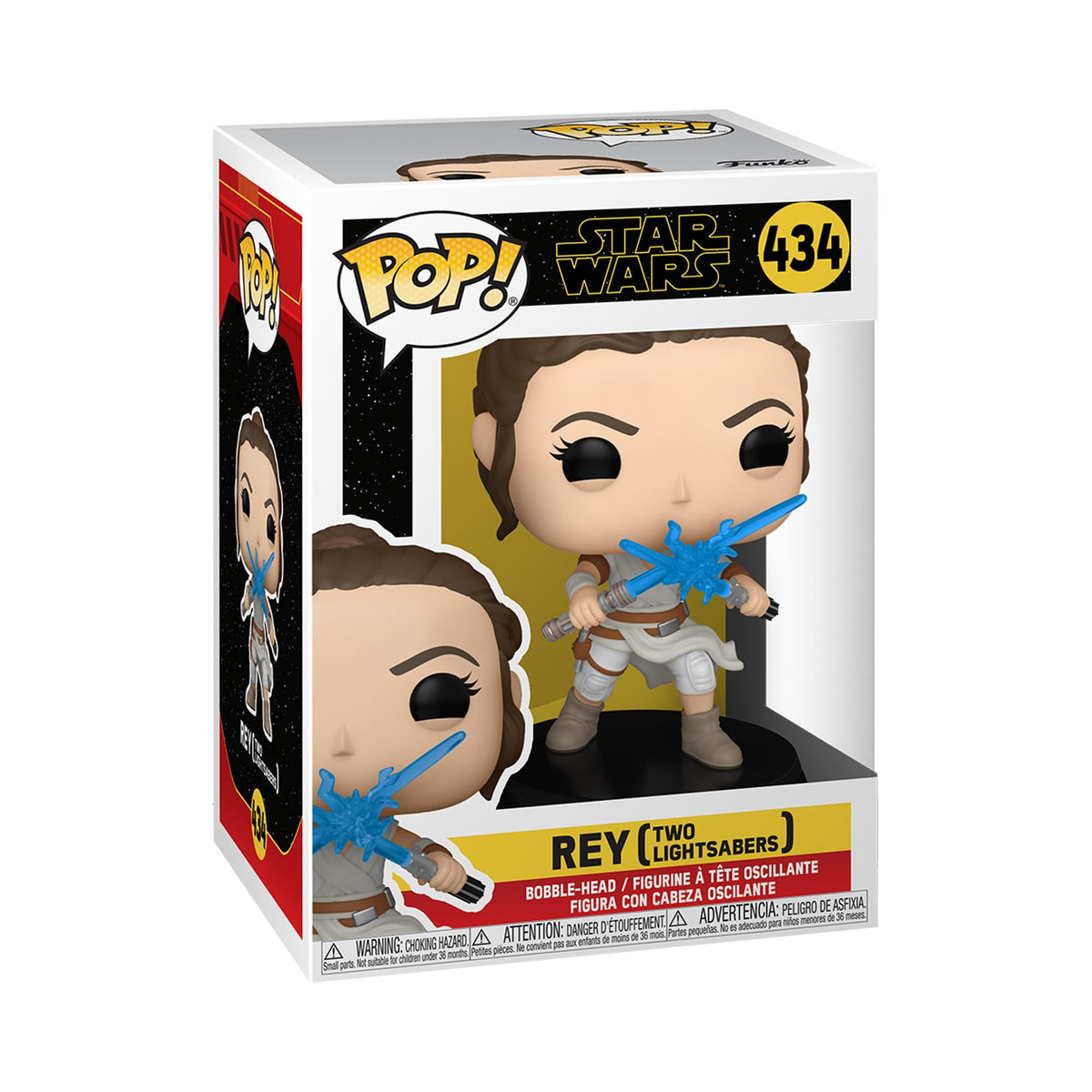 Funko POP! Star Wars: Episode 9 - Rey Skywalker with Light Sabers