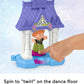 Fisher-Price Little People Toddler Toy Disney Frozen Anna in Arendelle Playset with Figure for Preschool Pretend Play Kids Ages 18+ Months