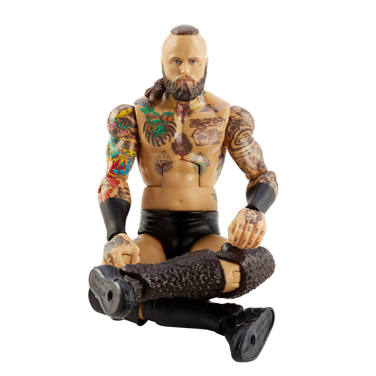 WWE Aleister Black Elite Collection Action Figure, 6-in/15.24-cm Posable Collectible Gift for WWE Fans Ages 8 Years Old & Up