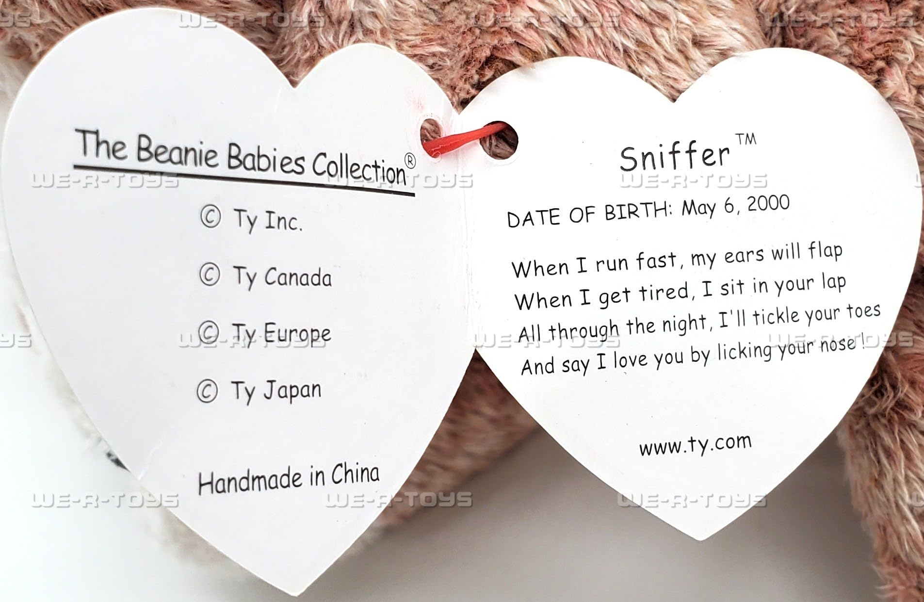 TY Beanie Baby - SNIFFER the Dog [Toy]