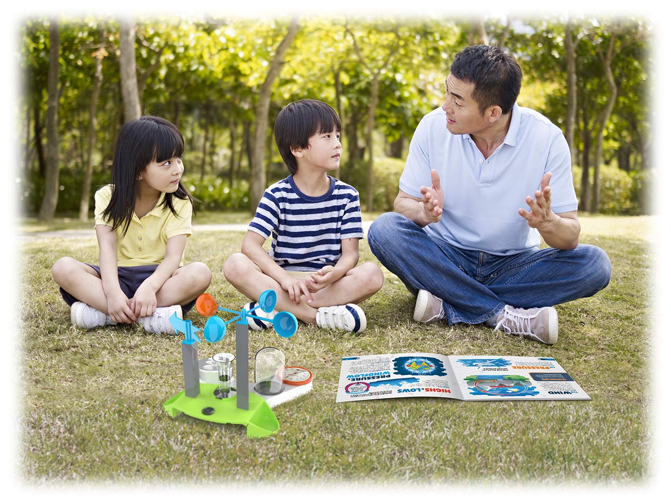 SMARTLAB Toys Storm Watcher Weather Lab with 18 Wild and Windy Experiments