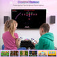 HAPHOM Dance Mat for Girls Boys - Wireless Dance Pad for TV with Camera, Plug and Play Double User Dance Mat Game, Danceing Mat for Family Games