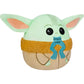 Squishmallows Original 8in Star Wars Grogu Eating Frog Plush (Little)