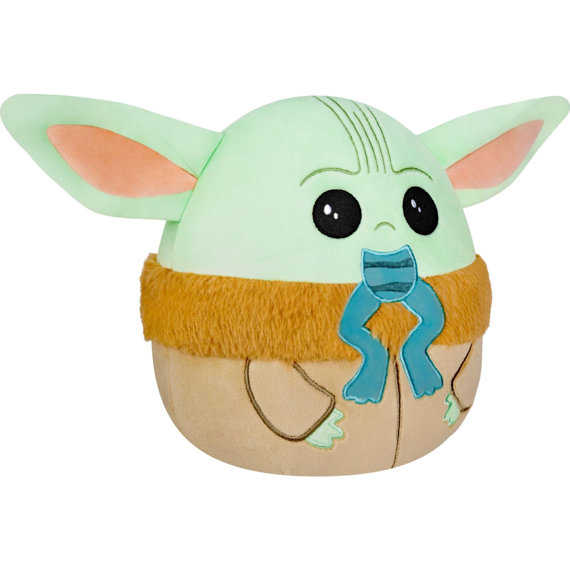 Squishmallows Original 8in Star Wars Grogu Eating Frog Plush (Little)